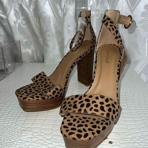 Miss Lola cheetah heels